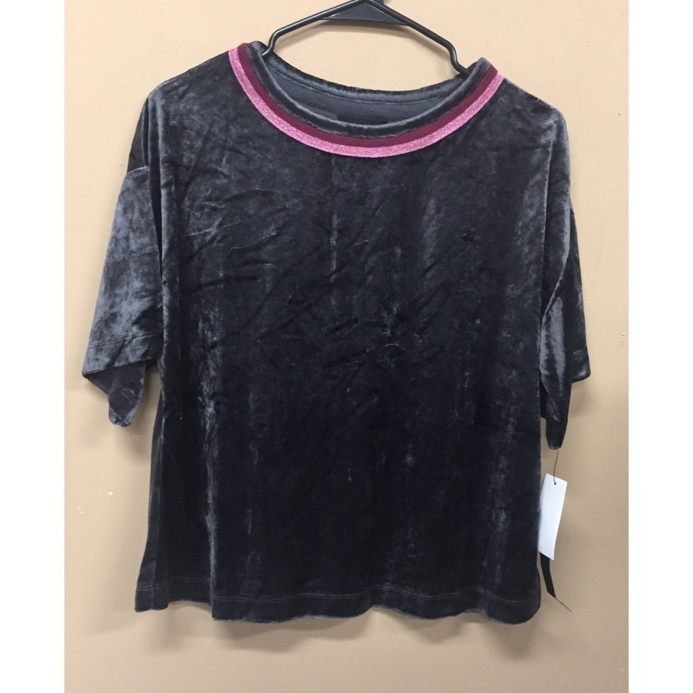Room Service Crew Neck Velvet T-Shirt Pajama